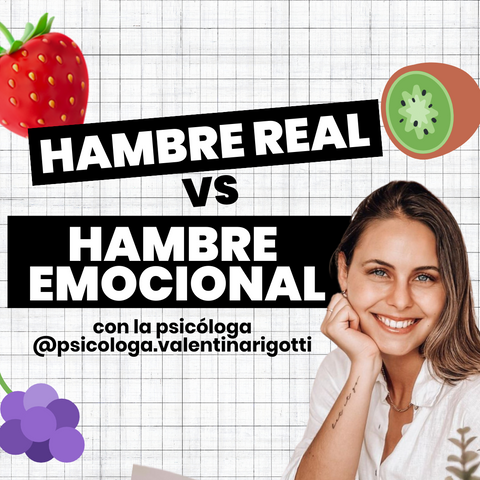 cómo identificar el hambre emocional