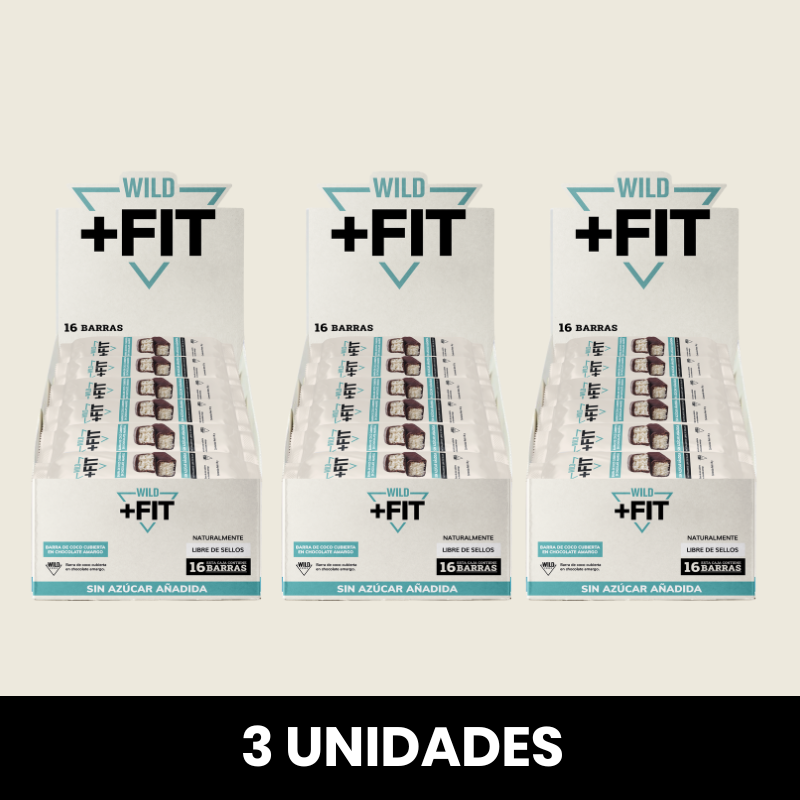 Pack 3 x Wild Fit Coco