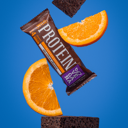 Wild Protein Vegana Chocolate Naranja 5 unidades