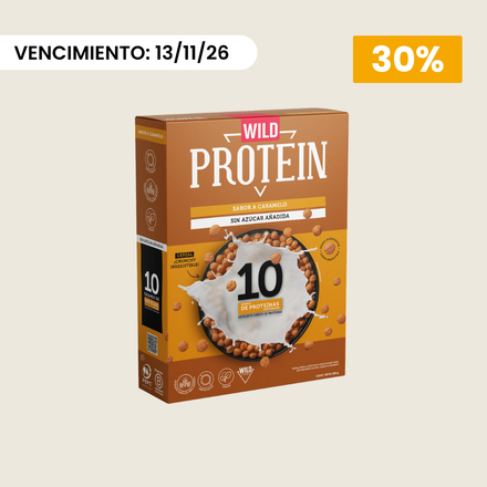 Wild Protein Cereal Caramelo (Corta VU)