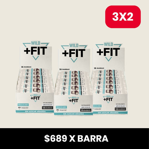 Pack x 48 barritas Wild Fit Coco