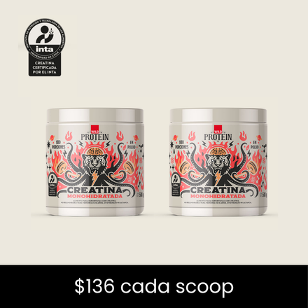 Pack x 2 Creatina Monohidratada 500g