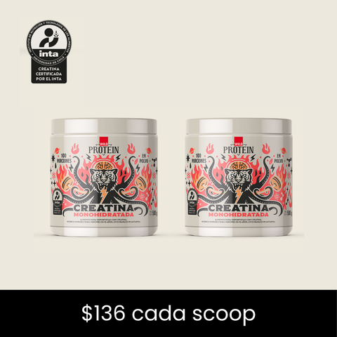 Pack x 2 Creatina Monohidratada 500g