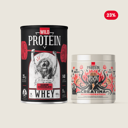 Pack Whey Protein 653g + Creatina 500g ELIGE TU SABOR