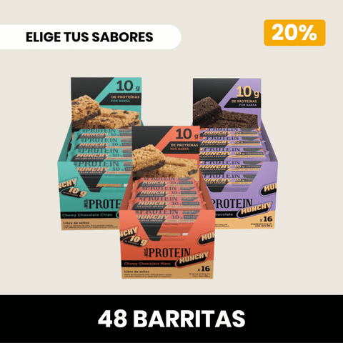Pack 3 x Munchy Wild Protein ELIGE TU SABOR