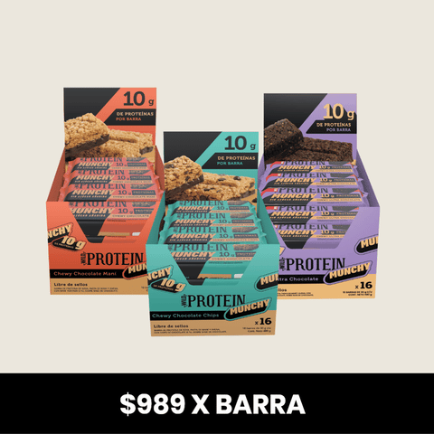 Pack 3 x Munchy Wild Protein ELIGE TU SABOR