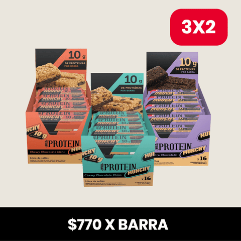 Pack 3 x Munchy Wild Protein ELIGE TU SABOR