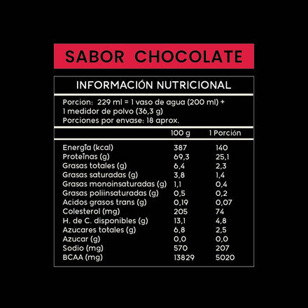 Wild Protein Whey Sabor Chocolate 653 g
