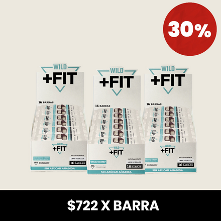 Pack x 48 barritas Wild Fit Coco