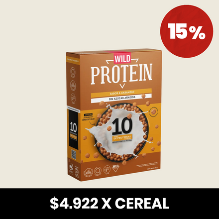 Wild Protein Cereal Caramelo