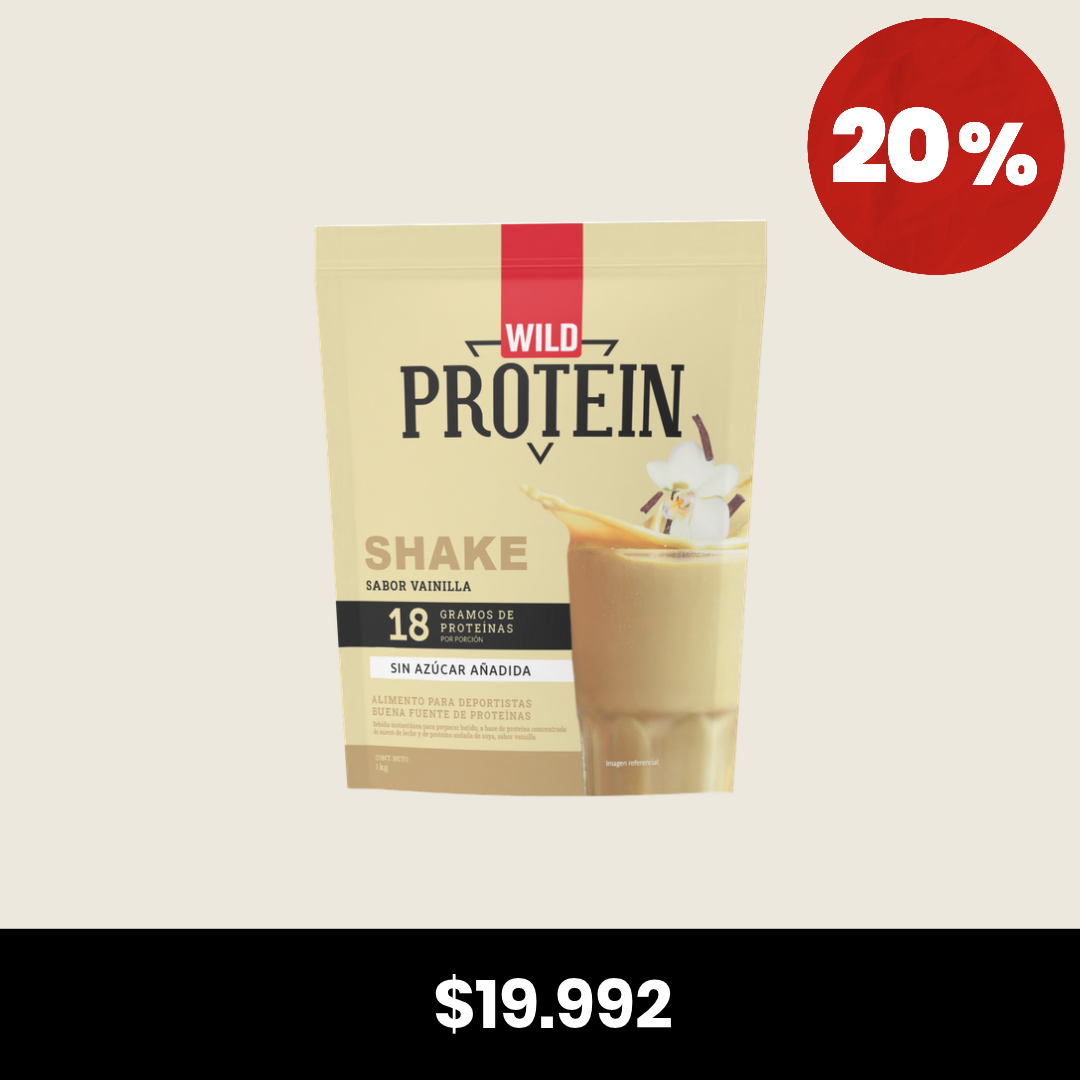 Shake en polvo sabor Vainilla 1 kg