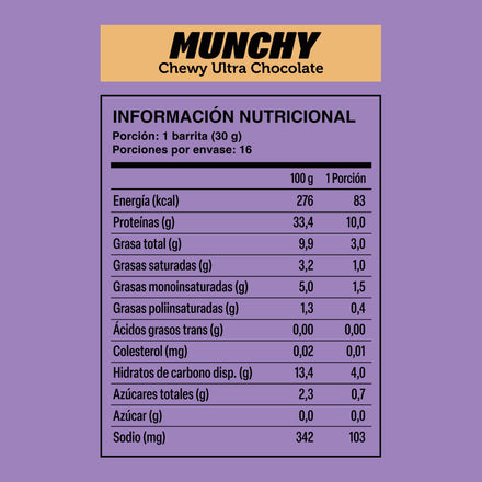 Munchy Ultra Chocolate 16 Unidades