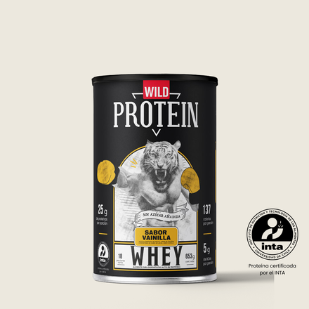 Wild Protein Whey Sabor Vainilla 653 g