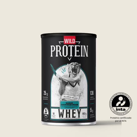 Wild Protein Whey Sabor Cookies & Cream 653 g