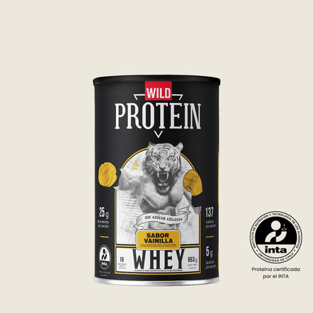 Wild Protein Whey Sabor Vainilla 653 g