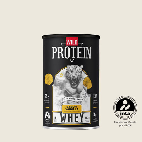 Wild Protein Whey Sabor Vainilla 653 g