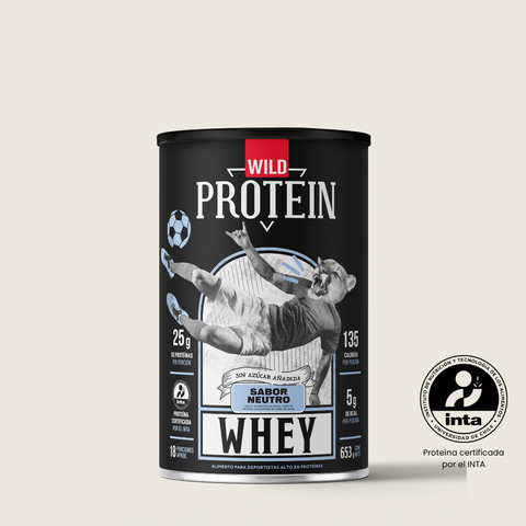 Wild Protein Whey Sabor Neutro 653 g