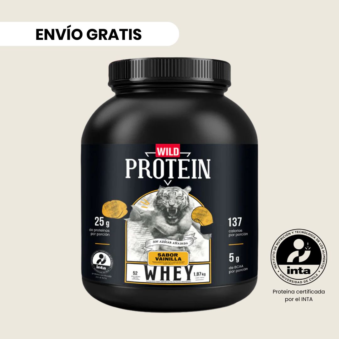 Wild Protein Whey Sabor Vainilla 1,87 kg