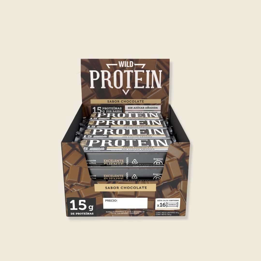 Wild Protein Chocolate 16 unidades