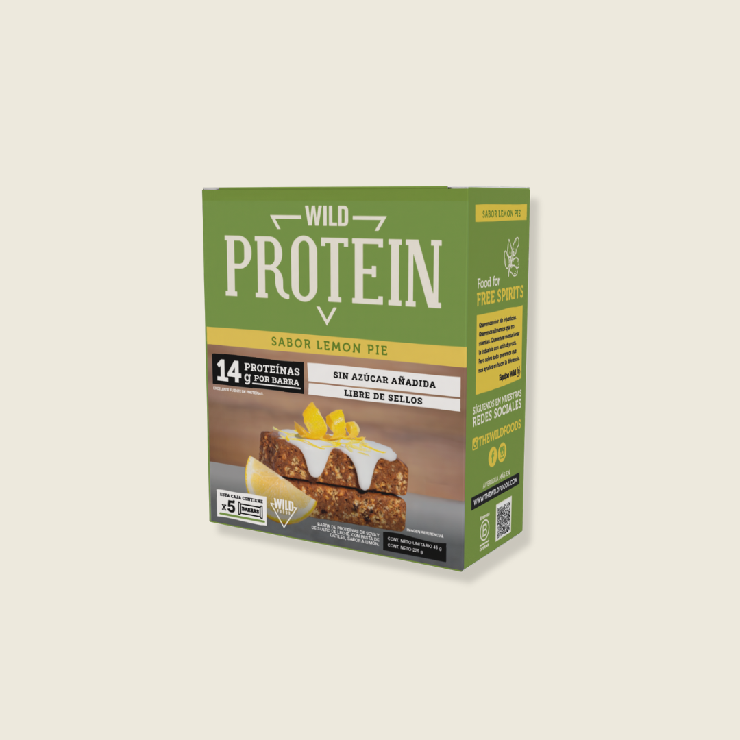 Wild Protein Lemon Pie 5 unidades