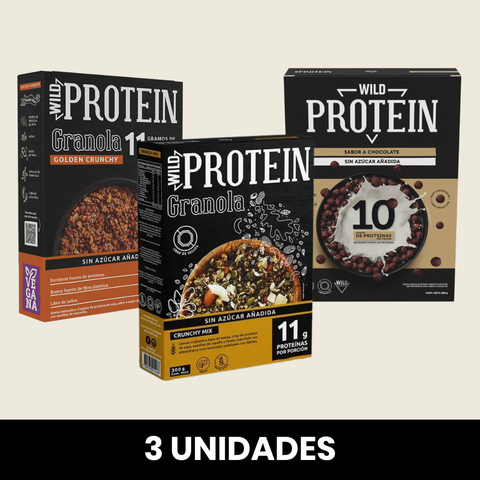 Pack Wild Protein Cereal + Granola