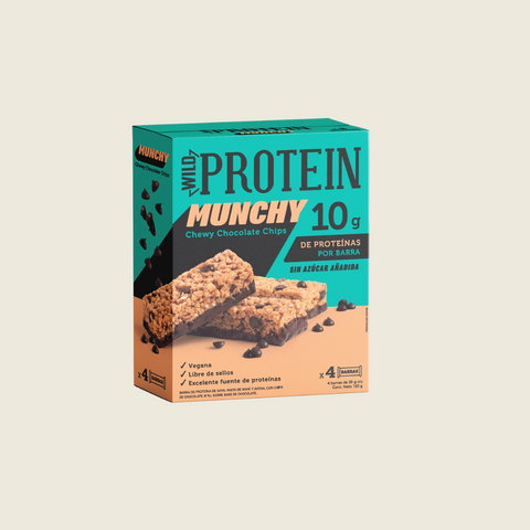 Wild Protein Munchy Chocolate Chips 4 unidades