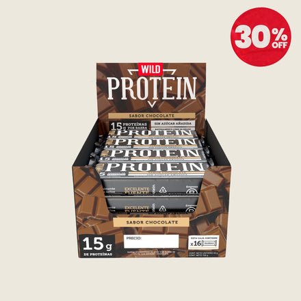 Wild Protein Chocolate 16 unidades