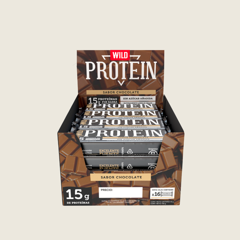 Wild Protein Chocolate 16 unidades