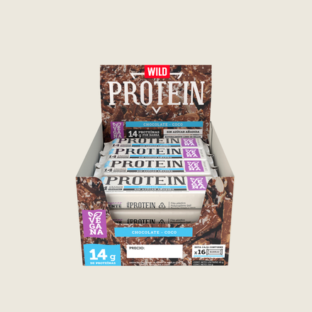 Wild Protein Chocolate Coco 16 unidades