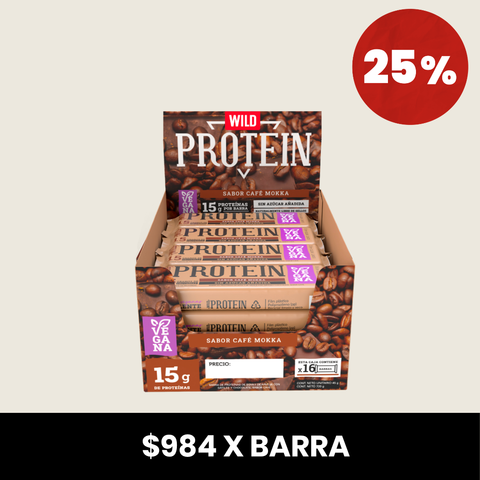 Wild Protein Mokka 16 unidades